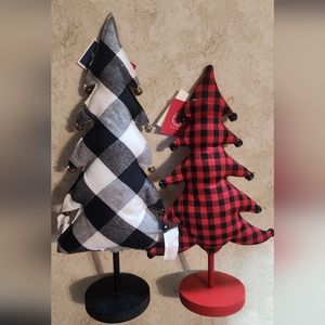 Martha Stewart Plaid Trees